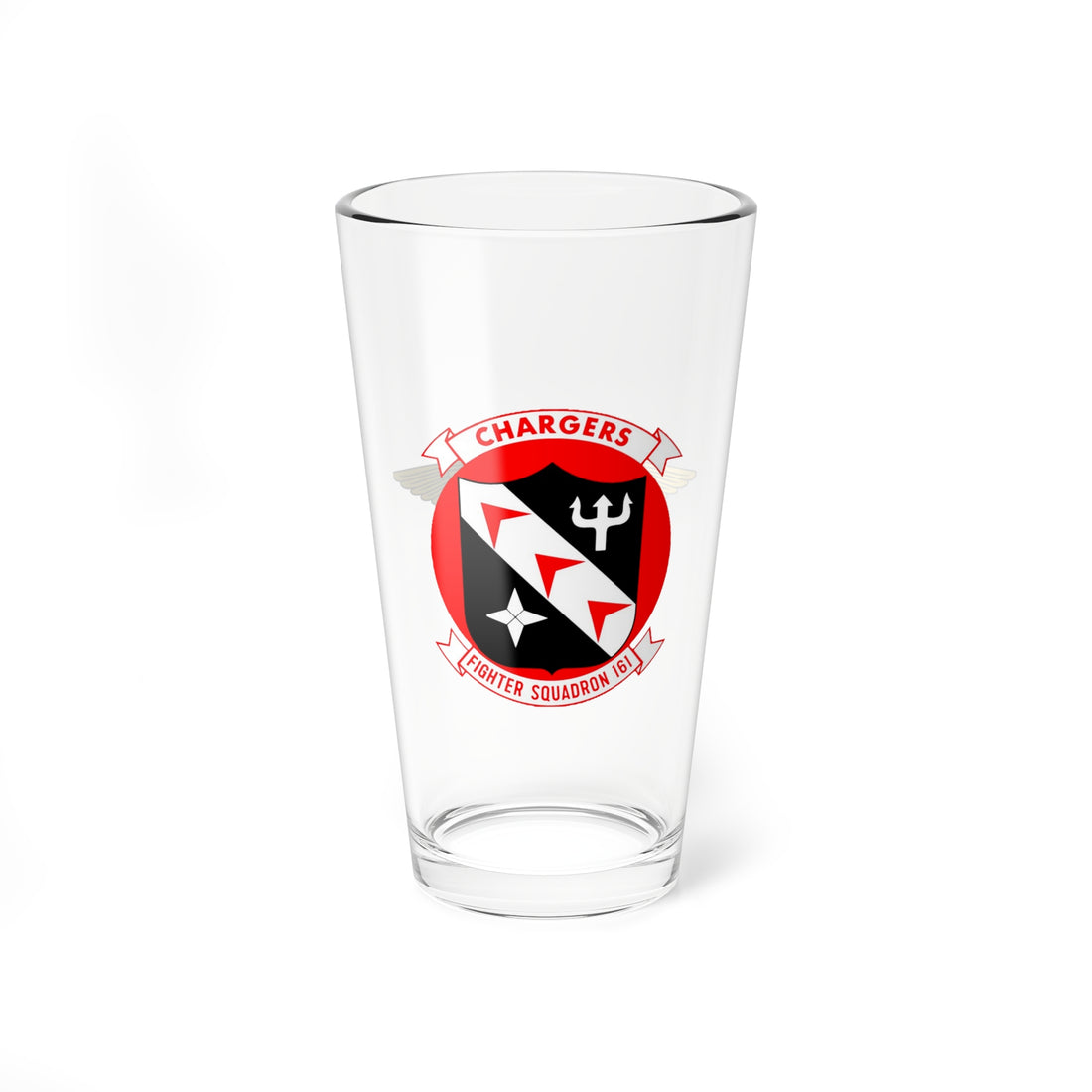 VF-161 Chargers NFO Pint Glass 16oz
