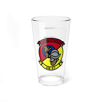 VR-57 Conquistadors Fuel Low Pint Glass