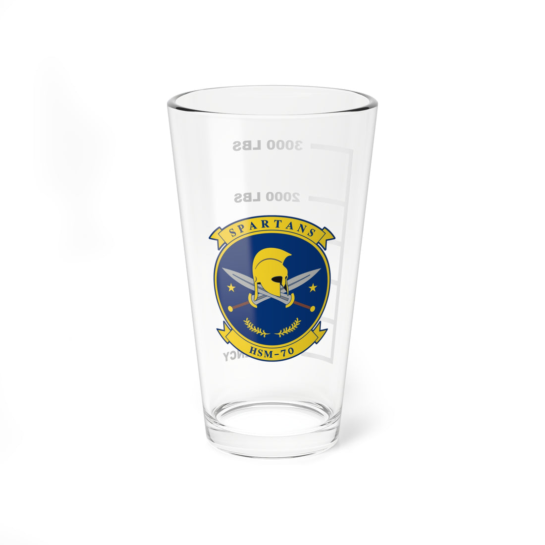 HSM-70 Spartans Fuel Glass