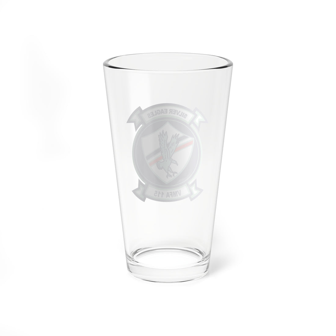 VMFA-115 "Silver Eagles" Pint Glass, Marine Corps Fighter Attack Squadron flying the F/A-18 Hornet - Shop at Hippy's Goodness