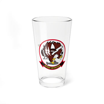 VP-17 "White Lightings" Aviator Pint Glass, Navy Patrol Squadron Flying the P-3 Orion P-8 Poseidon - Shop at Hippy's Goodness