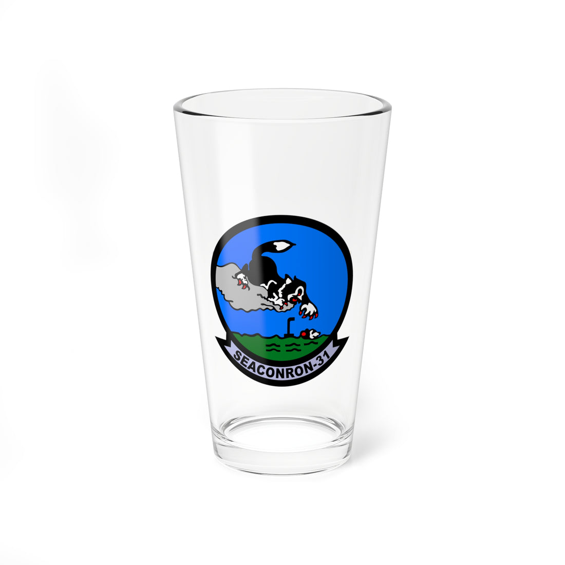 VS-31 Topcats Aircrewman Pint Glass
