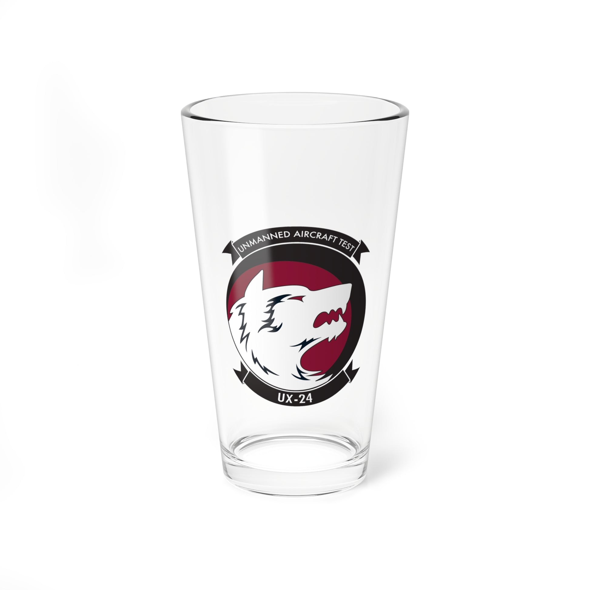 UX-24 Ghost Wolves Pint Glass 16oz