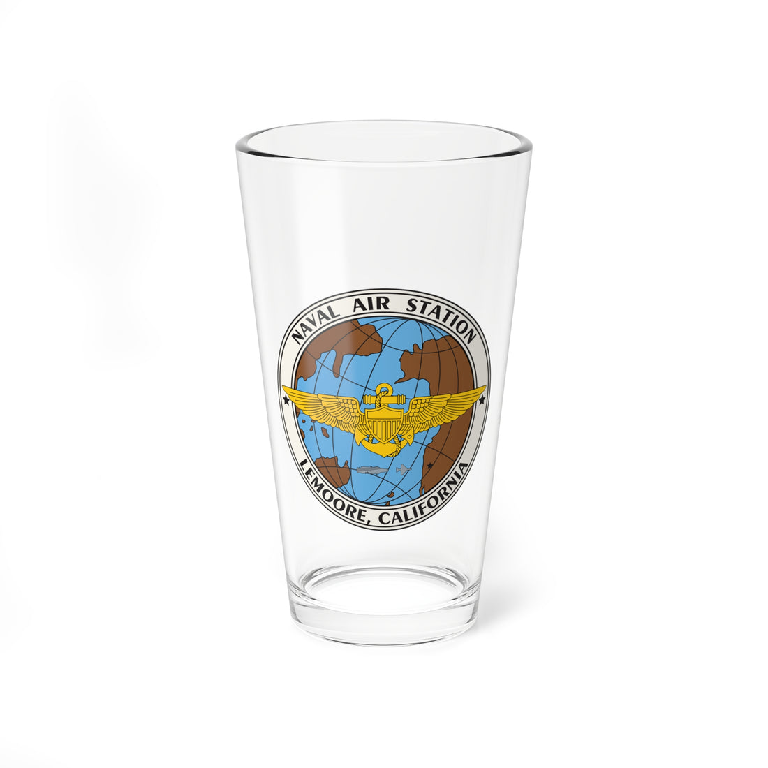 Hippy's Goodness Naval Air Station Lemoore Pint Glass