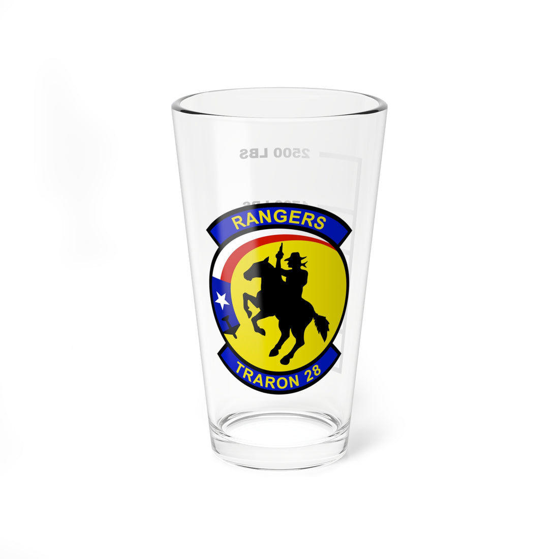 VT-28 Rangers Fuel Low Pint Glass Mixing Glass 16oz