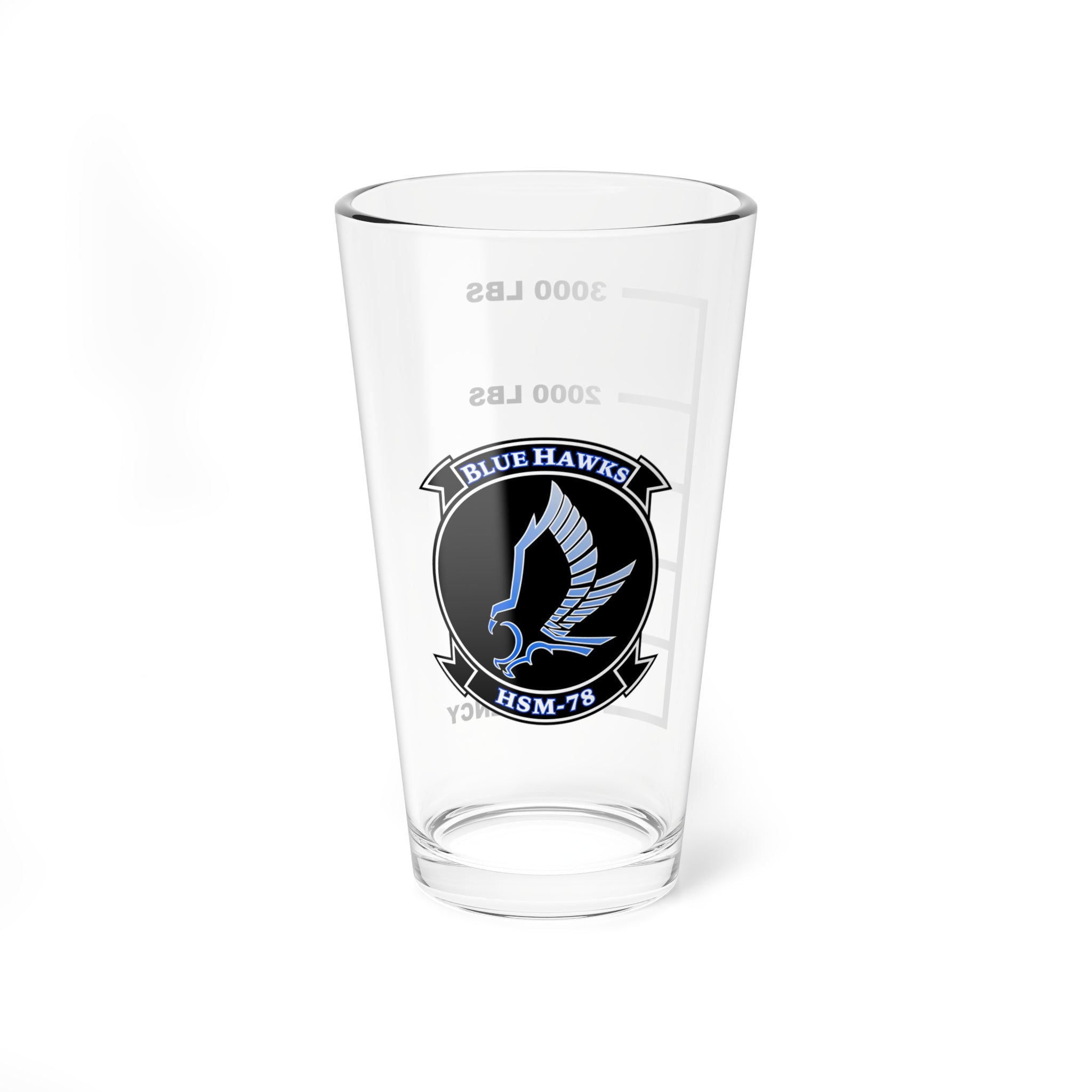 HSM-78 Blue Hawks Fuel Glass