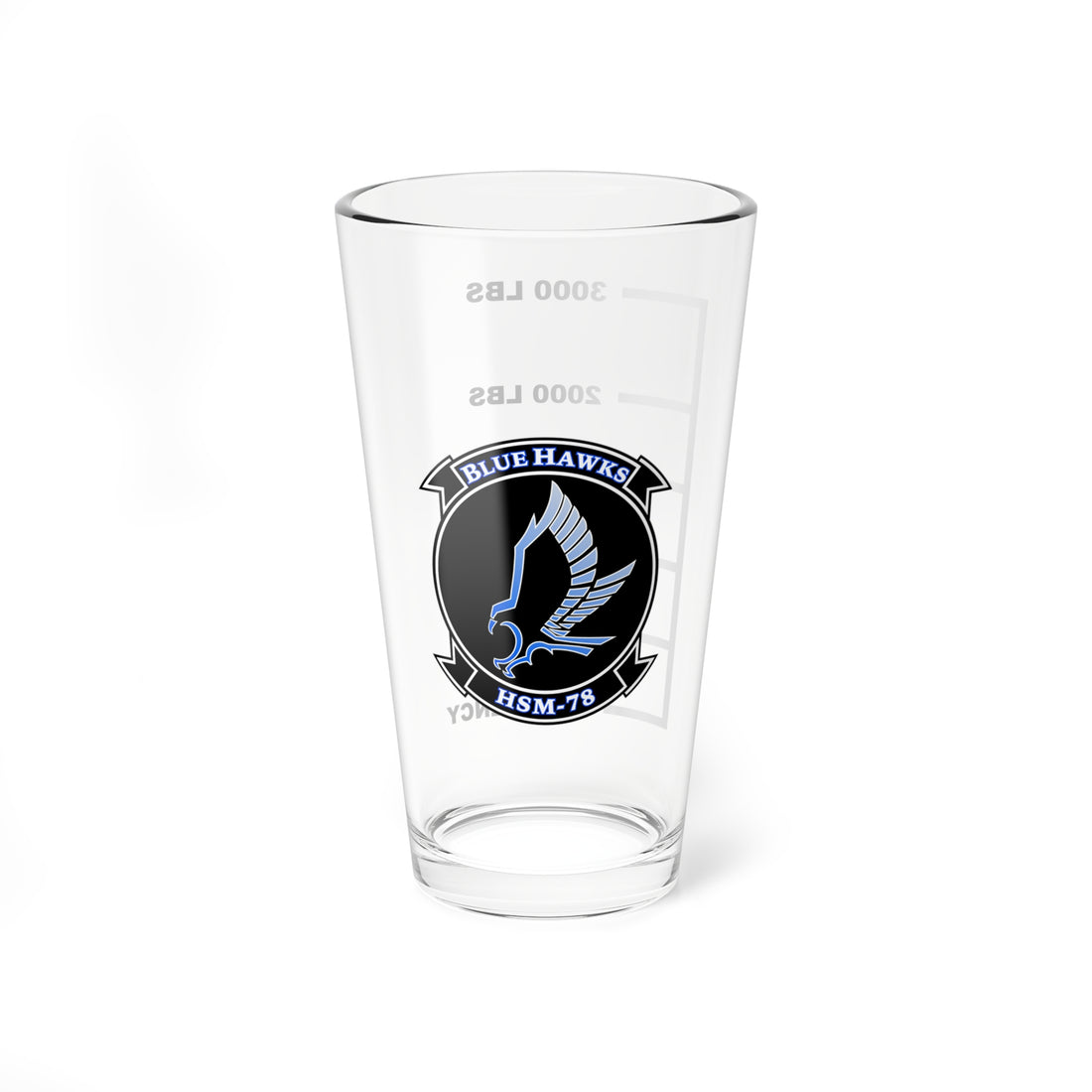 HSM-78 Blue Hawks Fuel Glass