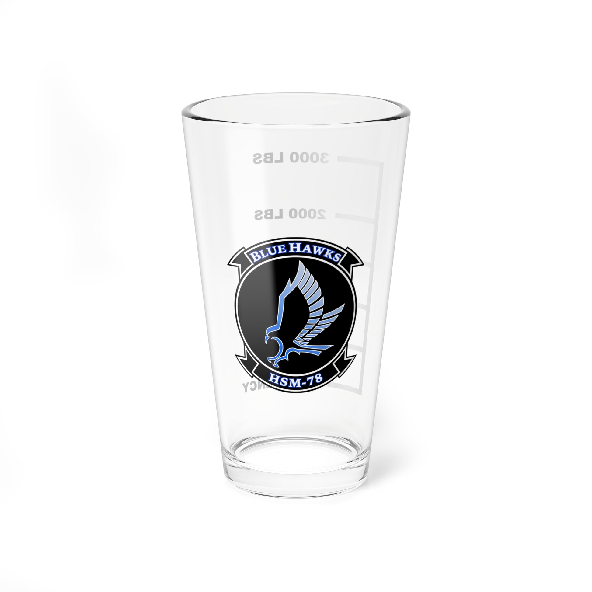 HSM-78 Blue Hawks Fuel Glass