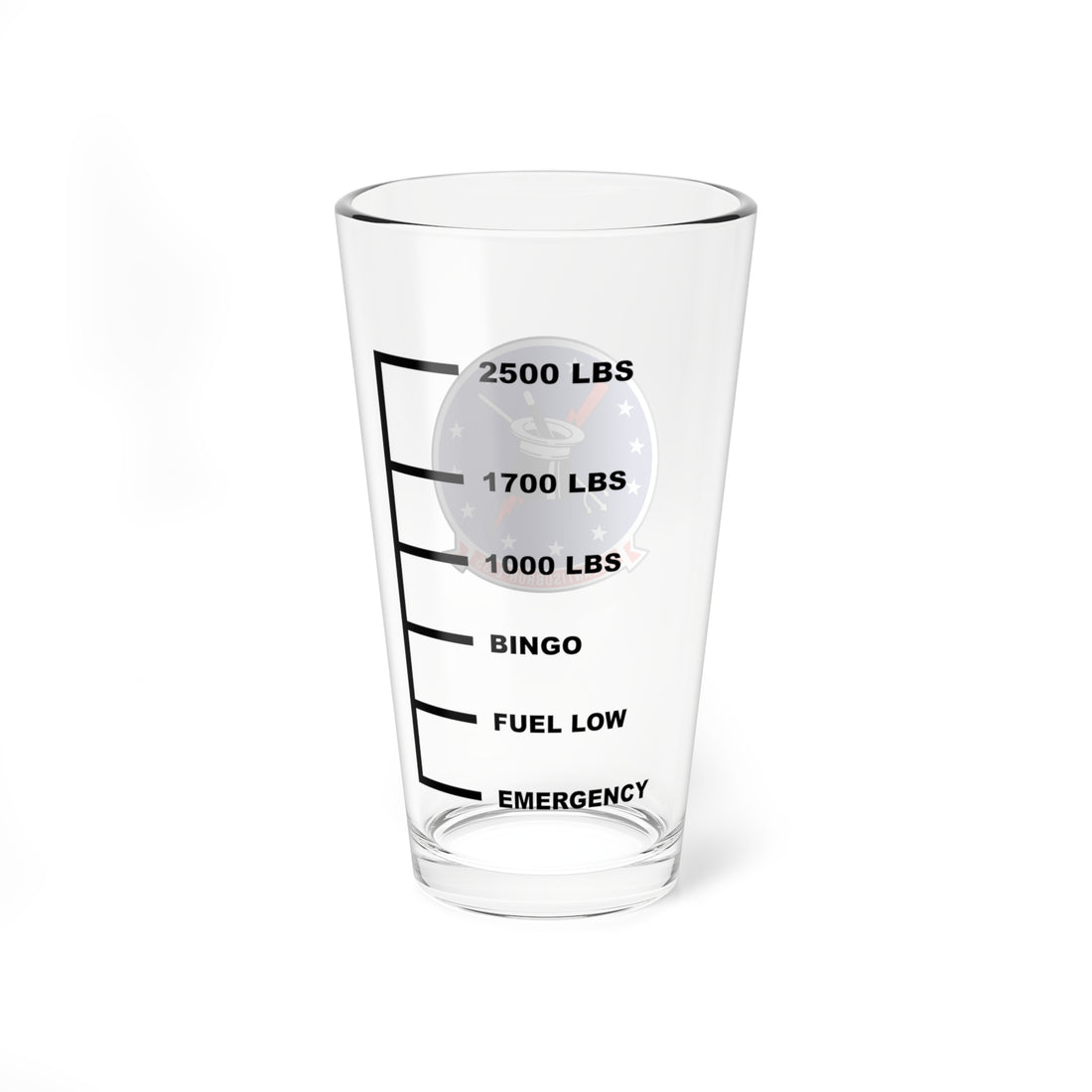 HSL-35 Magicians Fuel Low Pint Glass Mixing Glass 16oz