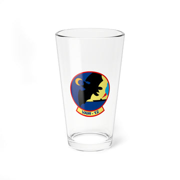 VAW-12 "Bats" Pint Glass, Navy Airborne Early Warning Squadron - Shop at Hippy's Goodness