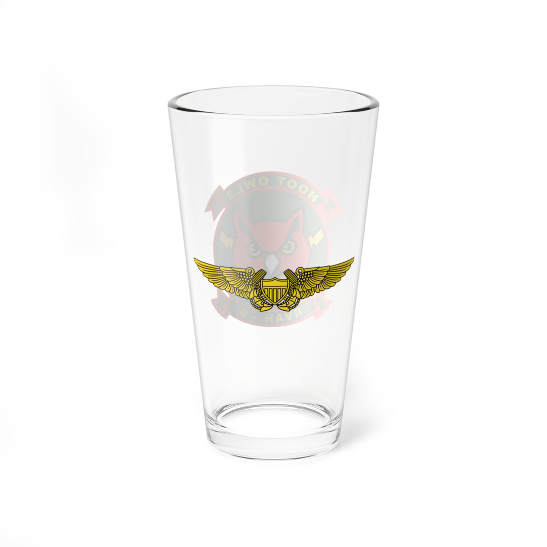 RVAH-9 Hoot Owls NFO Pint Glass