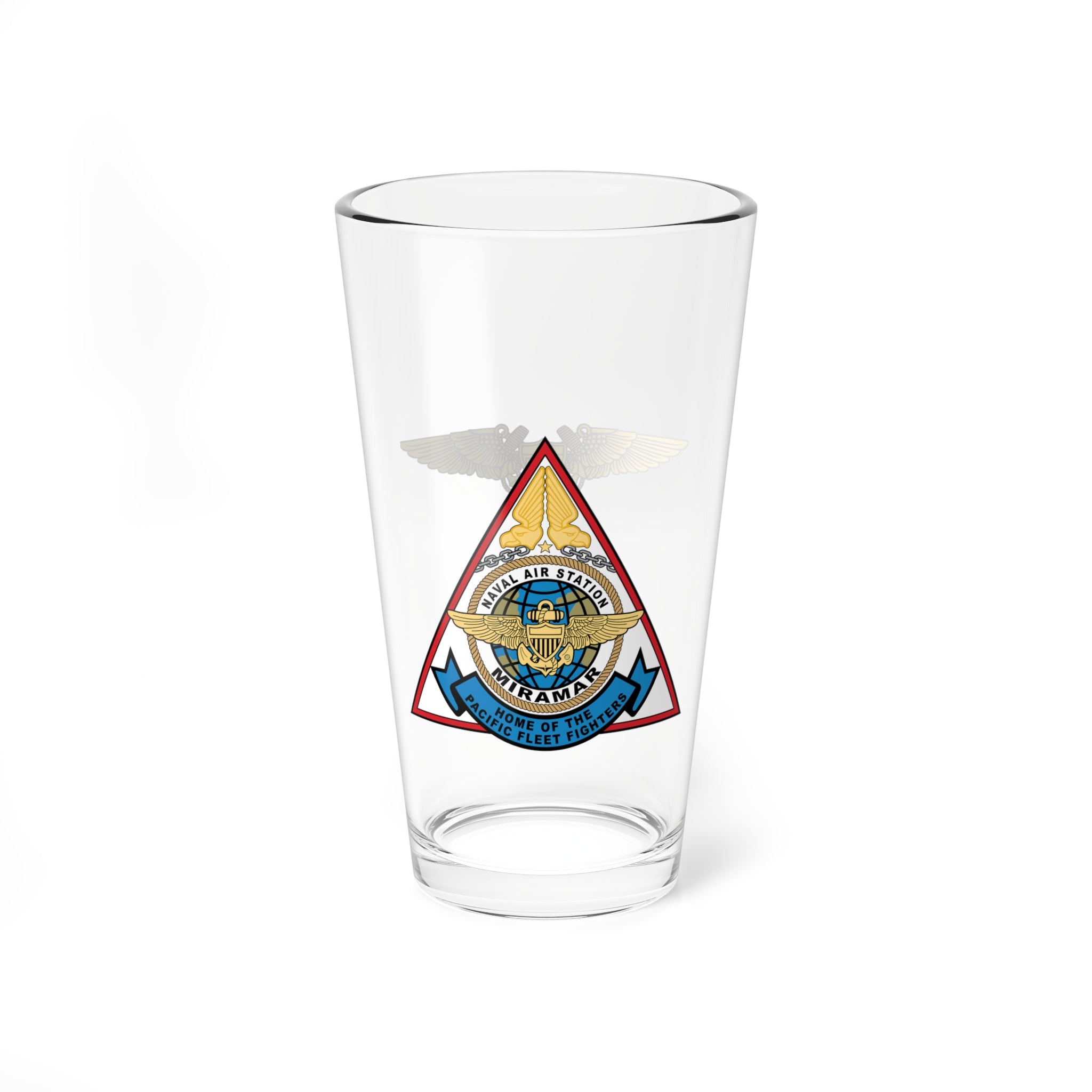 Hippy's Goodness Personalized NAS Miramar NFO 161-301 Pint Glass