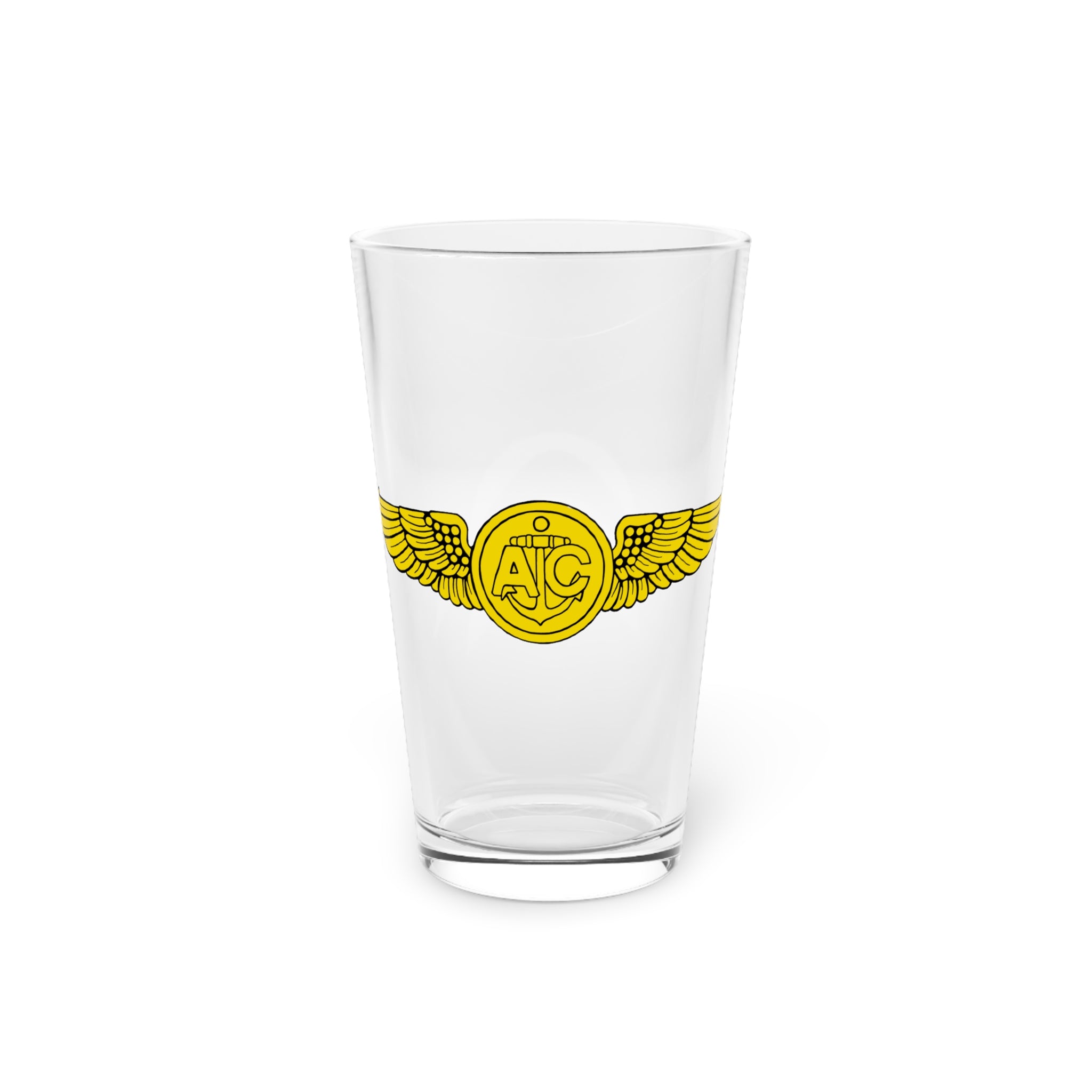 Naval Aircrewman Wings Pint Glass 16oz