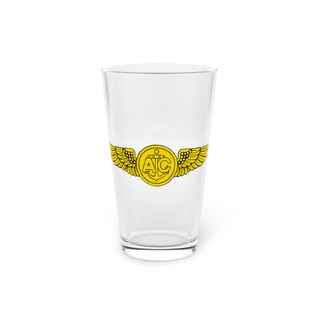 Naval Aircrewman Wings Pint Glass 16oz