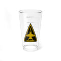 F-18 Hornet Logo Fuel Low Pint Glass