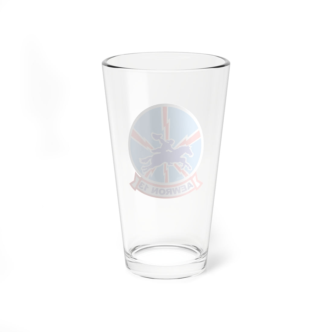 AEWRON-13 Squadron Logo Pint Glass, Navy Airborne Early Warning Squadron - Shop at Hippy's Goodness