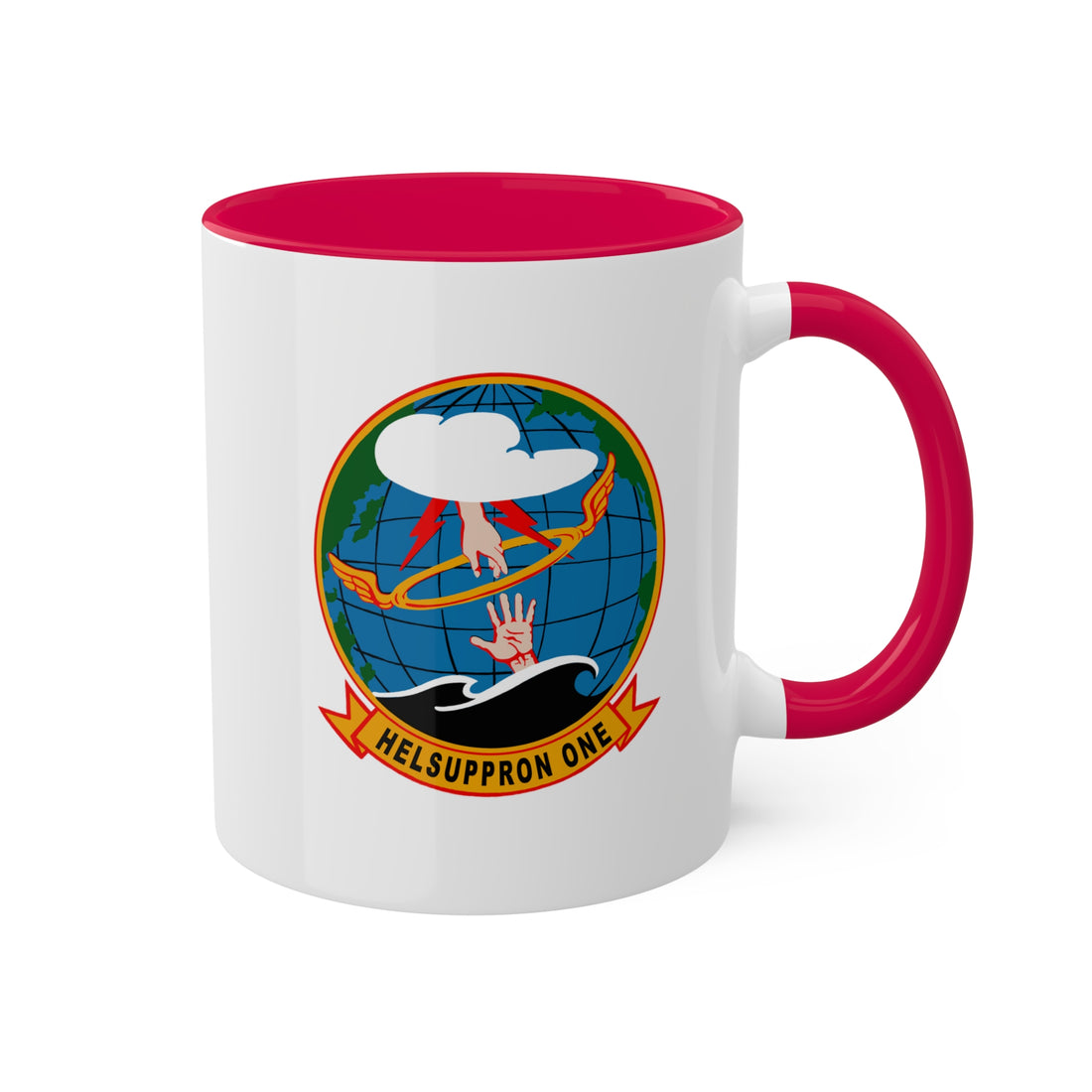 HC-1 Angels Naval Aircrewman 10oz. Coffee Mug, Navy Fleet Support Squadron flying the H-2 Seasprite - Shop at Hippy's Goodness