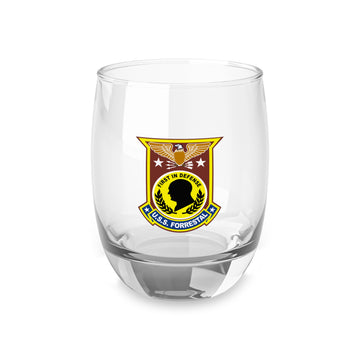 USS Forrestal Whiskey Glass - Shop at Hippy's Goodness