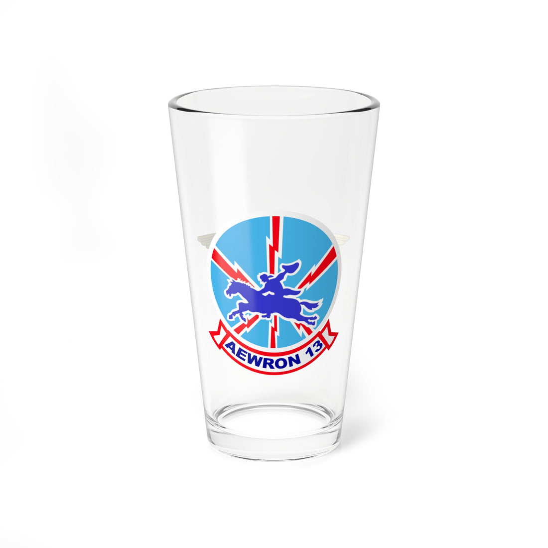 AEWron-13 NFO Pint Glass 16oz 