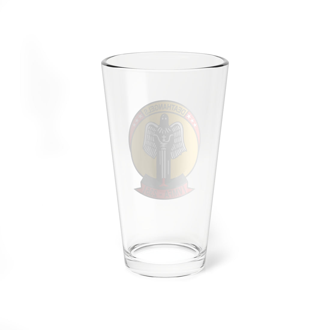 VMFA-235 "Death Angels" -no wing- Pint Glass, Marine Strike Fighter Squadron - Shop at Hippy's Goodness
