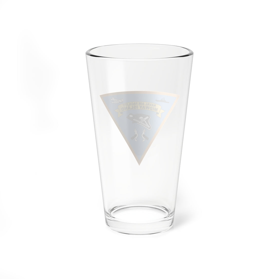 Hippy's Goodness Naval Air Facility Midway Island Pint Glass