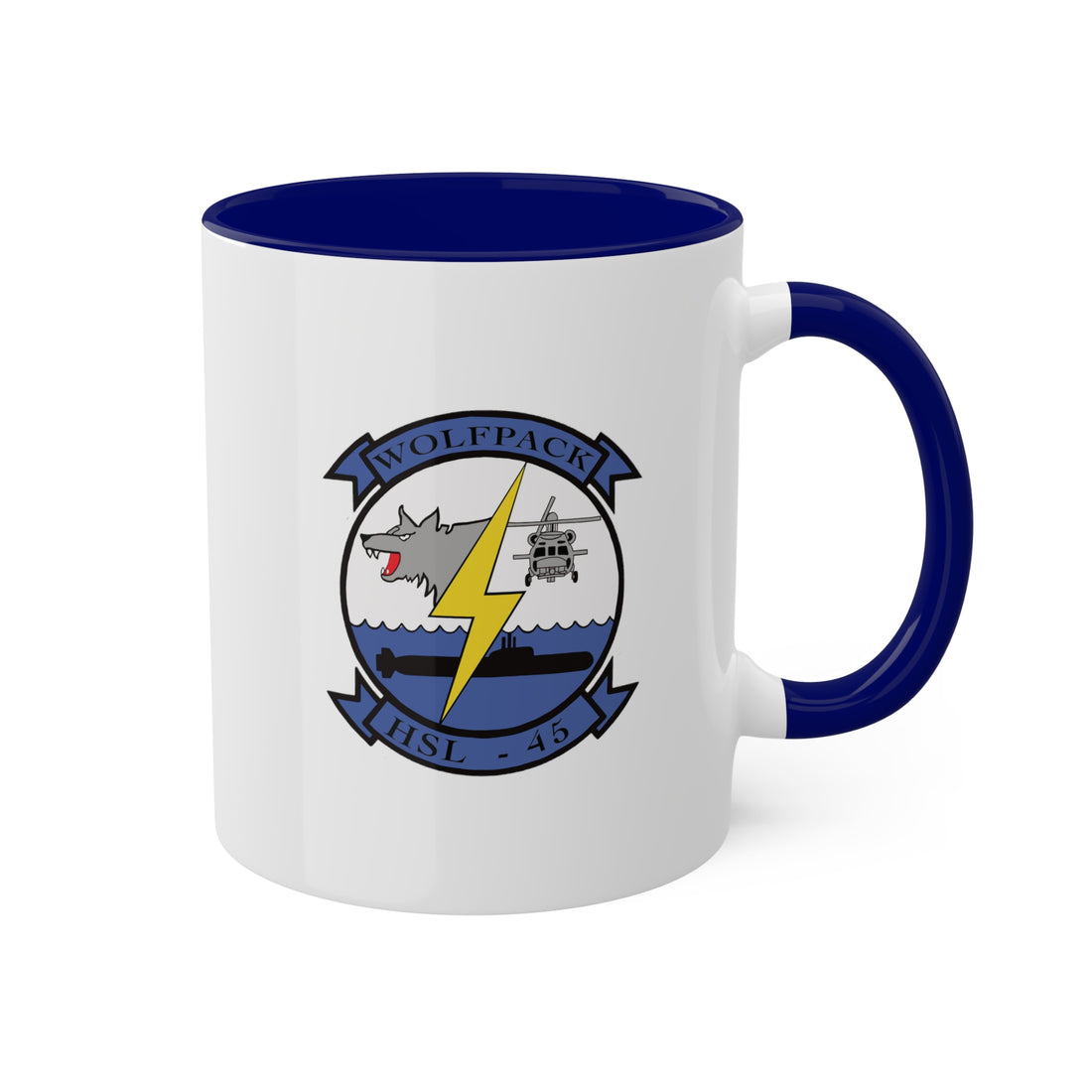 HSL-45 Wolfpack Naval Aircrewman 10oz Mug