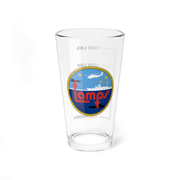 LAMPS MK III Fuel Low Pint Glass Mixing Glass 16oz