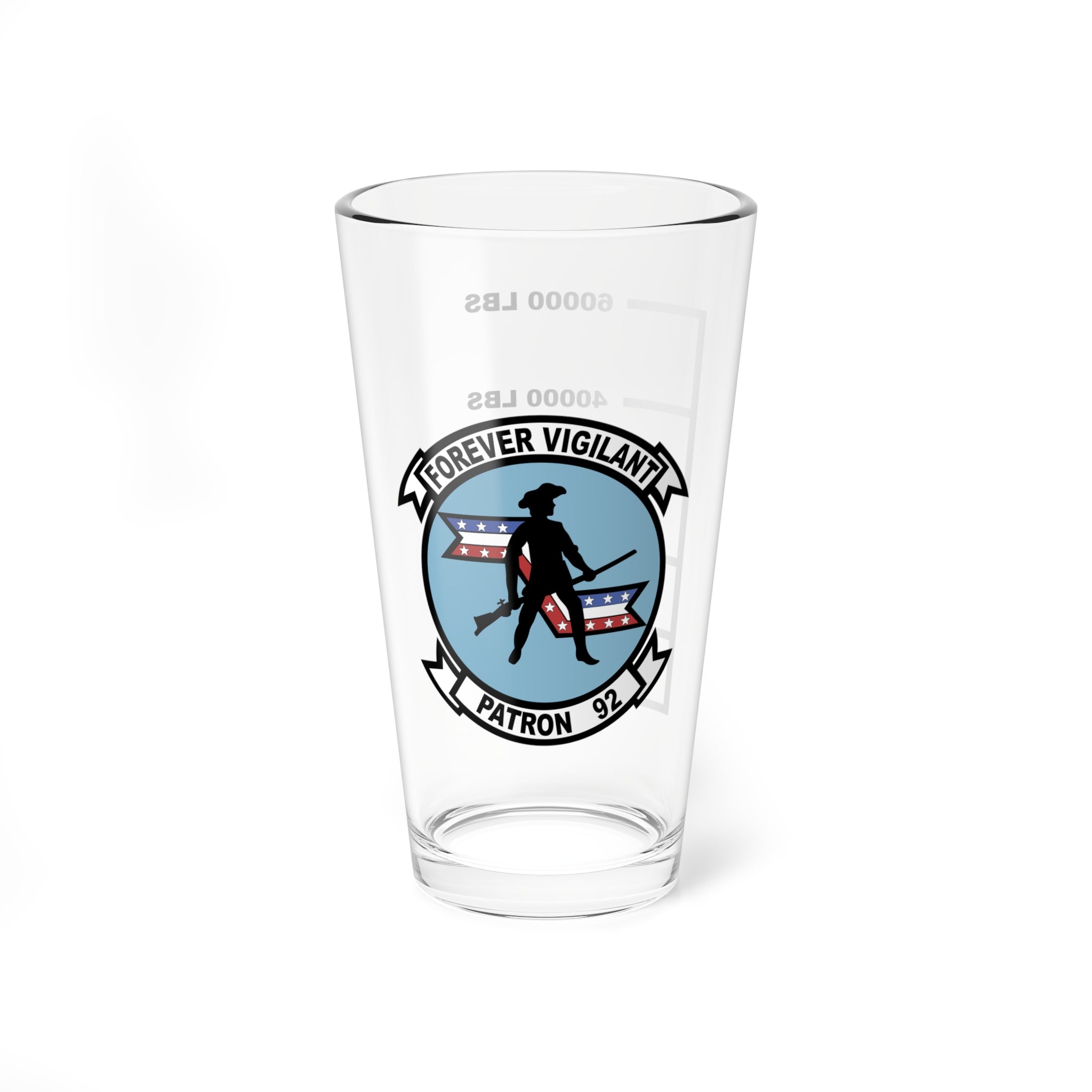 Hippy's Goodness VP-92 Minutemen Fuel Low Pint Glass 