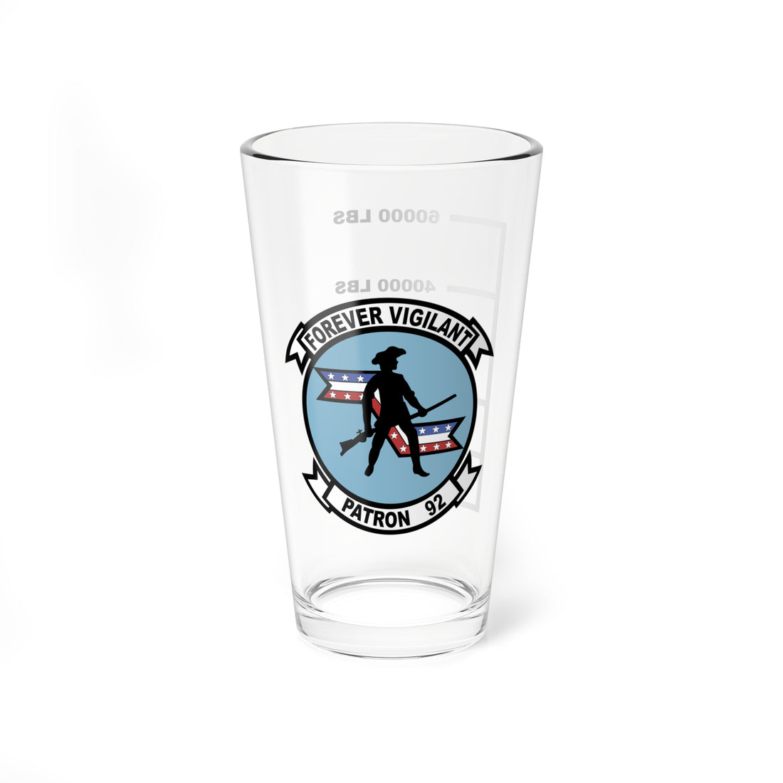 Hippy's Goodness VP-92 Minutemen Fuel Low Pint Glass 