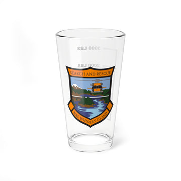 NAS Whidbey Island MH-60 Station SAR Fuel Low Pint Glass