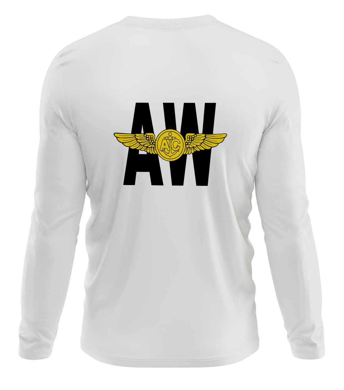 AW-A School Long Sleeve T-Shirt, Navy Advance Enlisted ASW Training School - Shop Hippy's Goodness