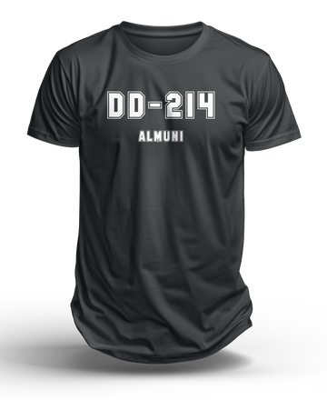 DD-214 Alumni - White Letters - Shop at Hippy's Goodness