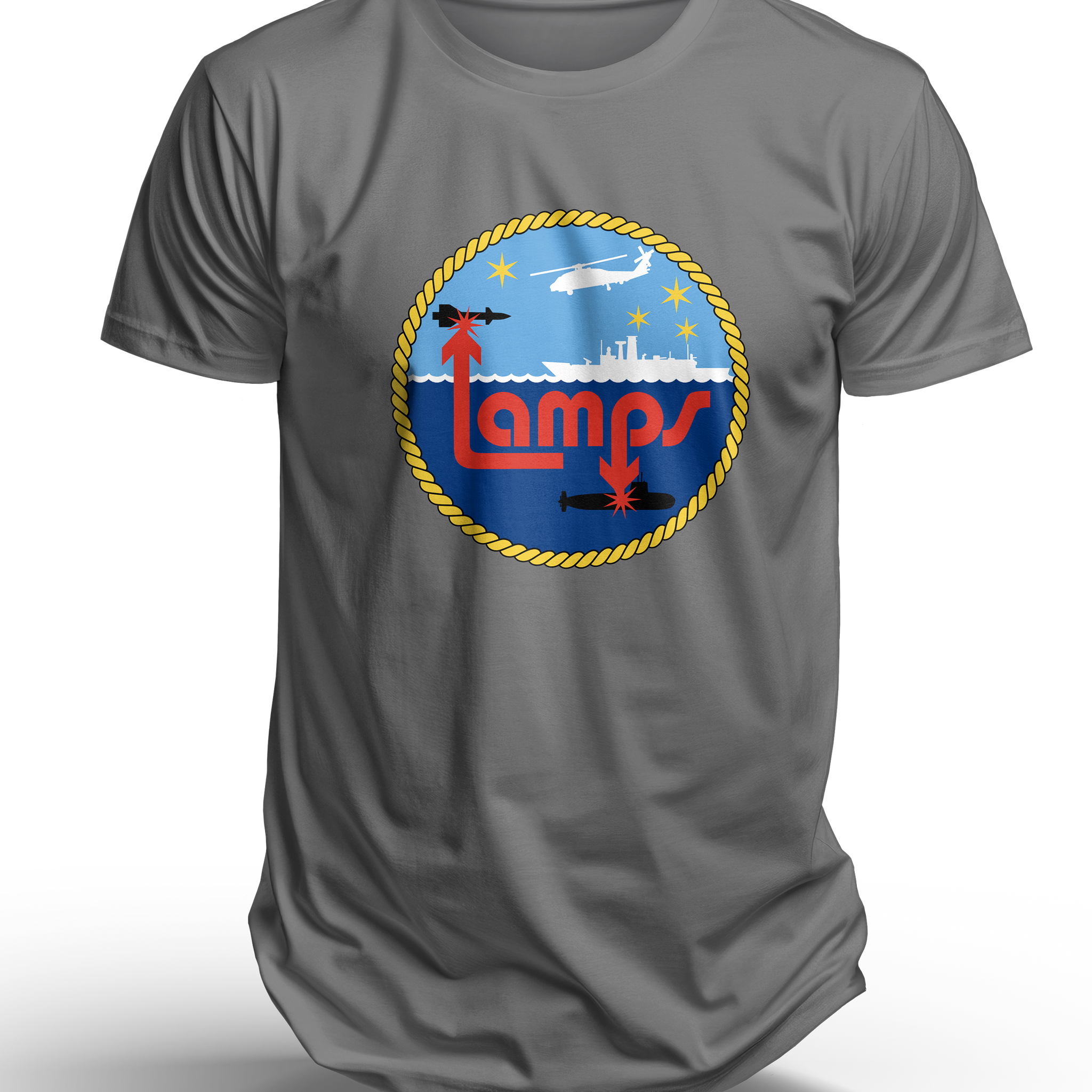 LAMPS MkIII T-Shirt, Navy Light Airborne Multipurpose System Mark 3 - Shop at Hippy's Goodness